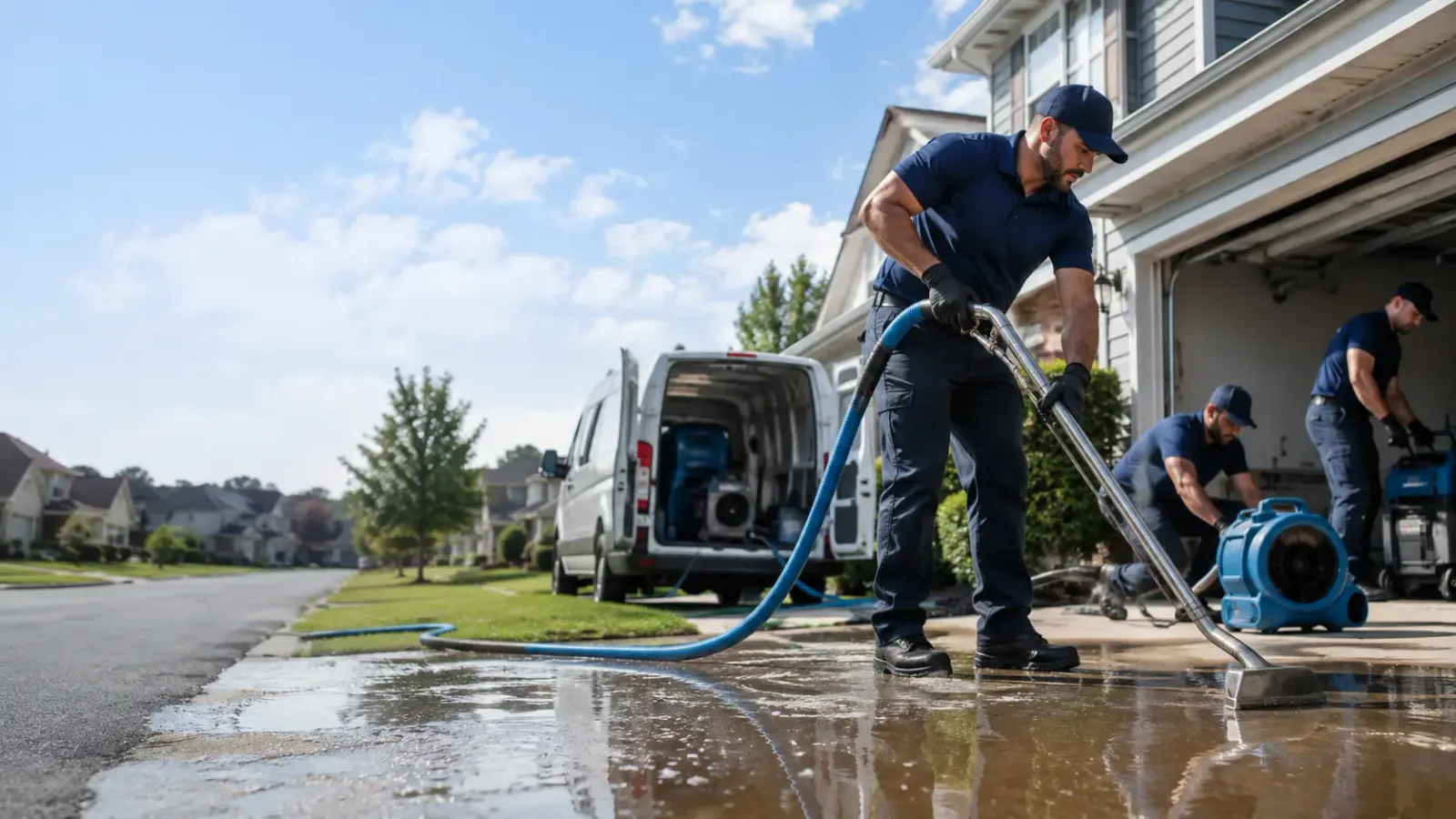 Flood Damage Restoration in Elberfeld, IN